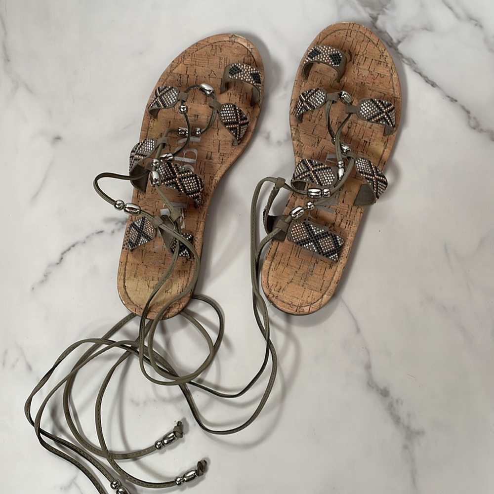 Sam & Libby Gladiator Sandals - Women’s Shoe Size 8 - Picture 2 of 6